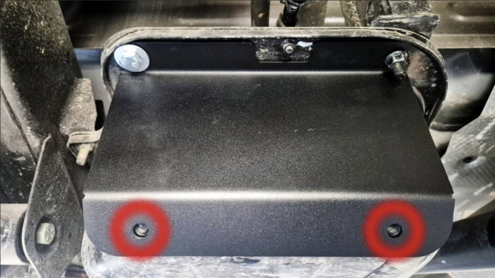 Scut metalic rezervor SsangYong Musso Grand [8]