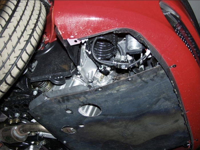 Scut motor metalic Alfa Romeo 147 [6]