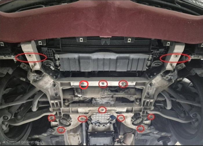 Scut aluminiu motor Alfa Romeo Stelvio 2016 - prezent model 1 [3]
