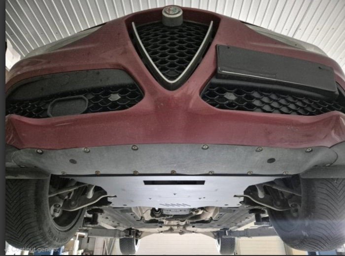 Scut motor metalic Alfa Romeo Stelvio 2016 - prezent model 2 [6]