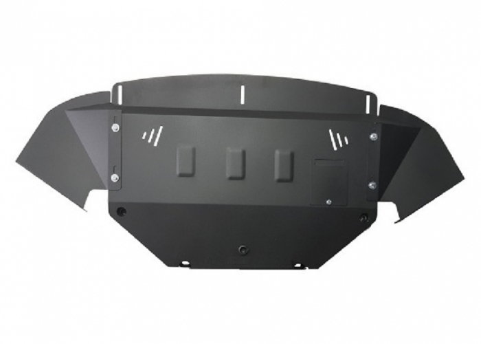 Scut metalic motor radiator și bară față oțel Audi A4 B5 V6 [3]
