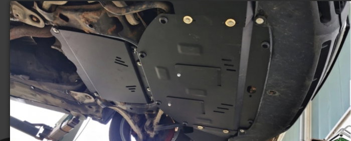 Scut metalic motor radiator și bară față oțel Audi A4 B6 1.9 TDI [7]