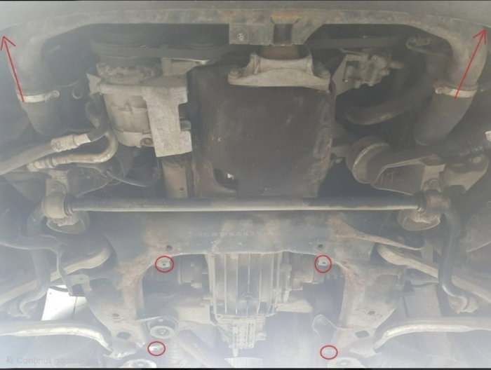 Scut motor metalic Audi A4 B6 2001 - 2005 [4]