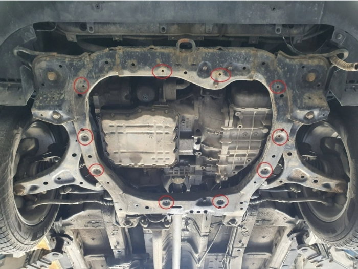 Scut motor metalic Kia Sorento fabricata intre 2010 - 2012 [3]
