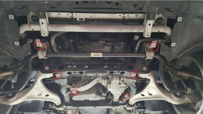 Scut motor metalic Mercedes GLE X166 dupa 2015 [3]