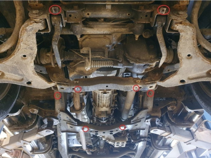 creeaza text pagina produs Scut motor metalic Mitsubishi Eclipse Cross 2018 - prezent folosind pictograme in descriere (nu folosi cuvantul pictograme in text), garantie 2 ani, retur 14 zile si detaliile tehnice Cod produs 15.094 Cod Ean 5941986205223 Marca Mitsubishi Model Mitsubishi Eclipse Cross An 2018 - 2025 Grosime 2.5 mm Greutate: 12 kg Protejează motor, cutie de viteză Motorizare toate Scut Motor Metalic Mitsubishi Eclipse Cross (2018 - Prezent) Protejează inima mașinii tale, indiferent de motorizare, cu acest scut motor metalic robust. Conceput special pentru Mitsubishi Eclipse Cross, acest scut oferă o barieră solidă împotriva pietrelor, noroiului, zăpezii și altor obstacole întâlnite în timpul condusului. Caracteristici Principale:  [4]