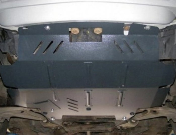 Scut motor metalic Nissan X-Trail T30 2001-2007 Karmaster, otel 2.5mm, protectie motor, cutie viteze, radiator, fereastra service ulei, cod 16.110 [6]