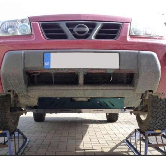 Scut motor metalic Nissan X-Trail T30 2001-2007 Karmaster, otel 2.5mm, protectie motor, cutie viteze, radiator, fereastra service ulei, cod 16.110 [8]