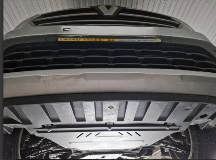 Scut Motor Metalic Renault Trafic (2022 - prezent) - Protecție 2mm Motor, Cutie și Radiator, Cod 17.114 [2]