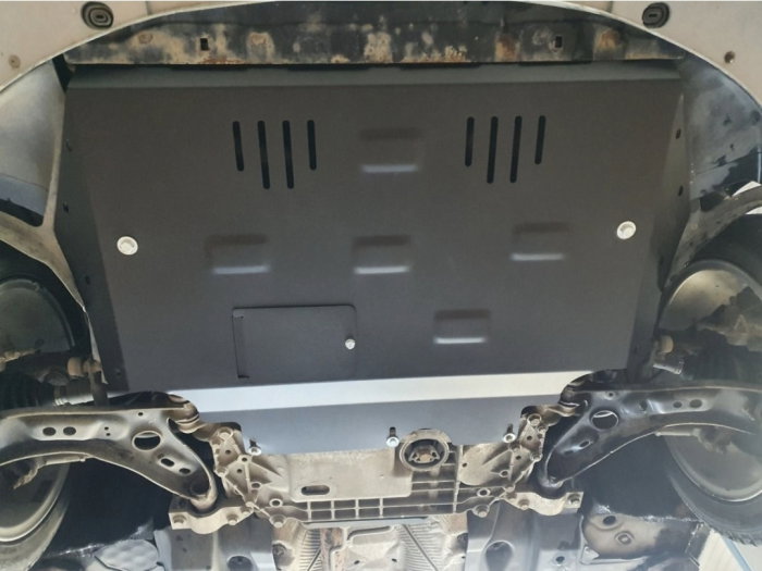 Scut Motor Metalic SEAT Leon 2 (2005 - 2012) - Protecție Integrală cu Fereastră Ulei - Cod 30141 [6]