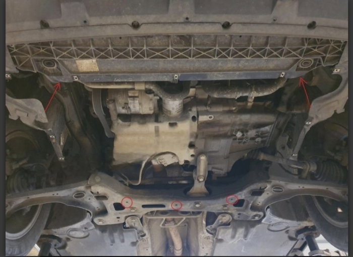 Scut Motor Metalic Oțel Skoda Fabia 4 (după 2021) Karmaster (Cod 30.149) [3]