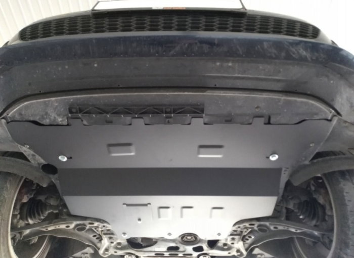Scut Motor Metalic Oțel Skoda Karoq (2016-2025) Cutie Automată DSG - Protecție 2mm cu Fereastră Vizitare Ulei [5]