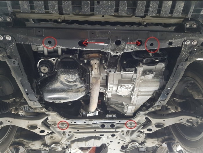Scut metalic motor, cutie viteză și radiator Toyota RAV 4 (2013 - 2018) – Oțel 2mm [4]