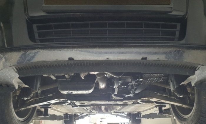 Scut Motor Metalic Volvo V50 (2004 - 2012) Protecție Profesională 2mm Karmaster [7]