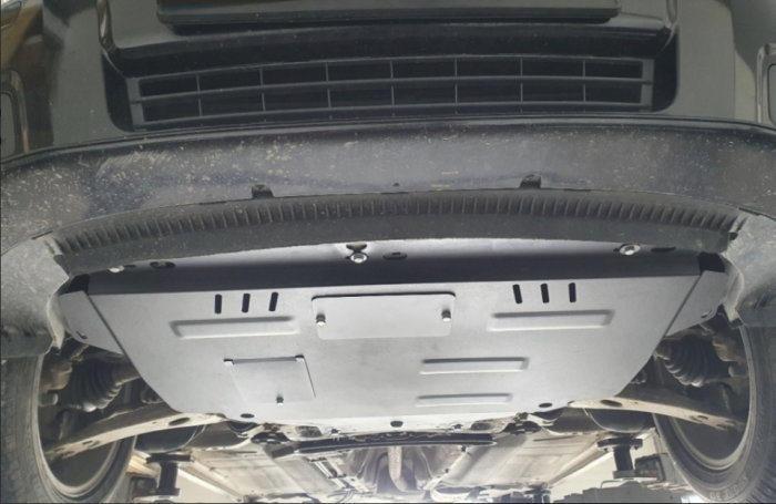 Scut Motor Metalic Volvo V50 (2004 - 2012) Protecție Profesională 2mm Karmaster [8]