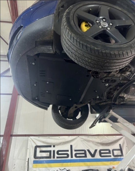 Scut Motor Metalic Volvo V50 (2004 - 2012) Protecție Profesională 2mm Karmaster [9]