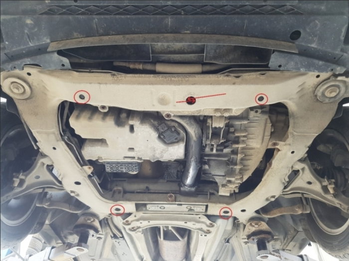 Scut motor metalic oțel 2mm Volvo XC90 2002-2014 cod 28.189 karmaster.ro [4]