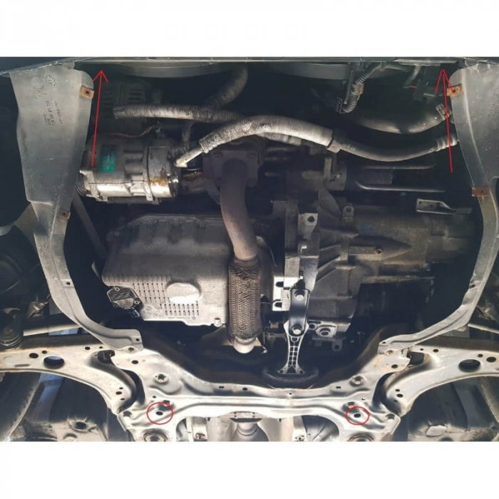 Scut motor metalic VW Bora (1998 - 2005) - Protecție oțel 2mm [5]