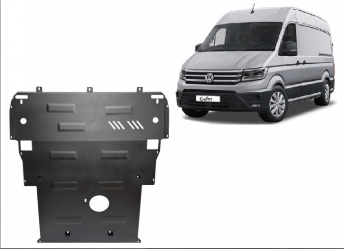 Scut Metalic Motor, Radiator și Casetă Direcție VW Crafter (2021+) [2]