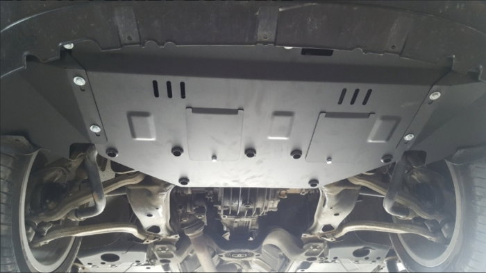 Scut Motor Metalic VW Passat V6 2.5 TDI 1997-2005 Protecție Profesională Radiator Bară Oțel 2mm Karmaster [6]