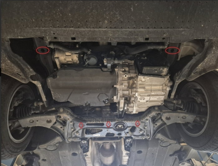 Scut Motor Metalic VW Passat B8 2014-2023 Cutie Manuală Protecție Profesională Motor Cutie Radiator Bară Față Karmaster [5]
