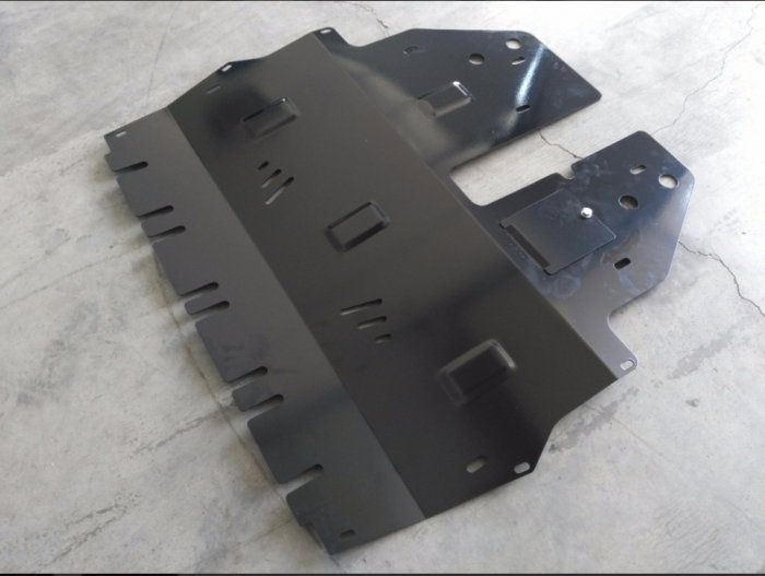 Scut Motor Metalic VW Polo 9N Benzină (2003 - 2009), Oțel 2mm - Cod 30.142 [12]