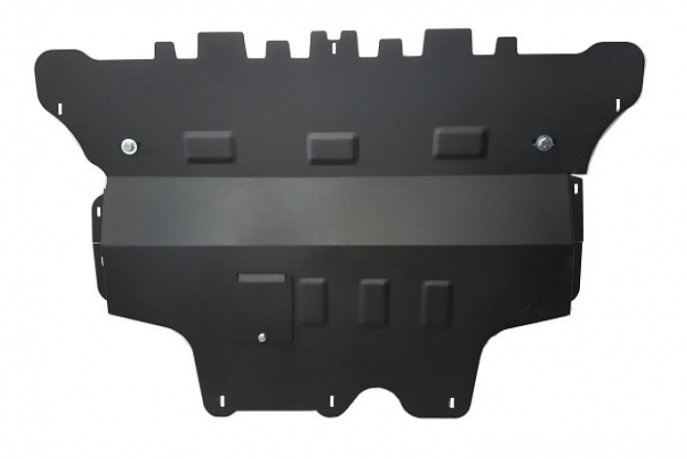 Scut Motor Metalic VW T-Roc Cutie Manuală (2017 - 2026) – Protecție Profesională 2mm [3]