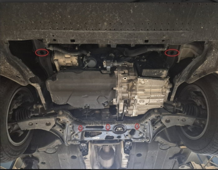 Scut Motor Metalic VW T-Roc Cutie Manuală (2017 - 2026) – Protecție Profesională 2mm [4]