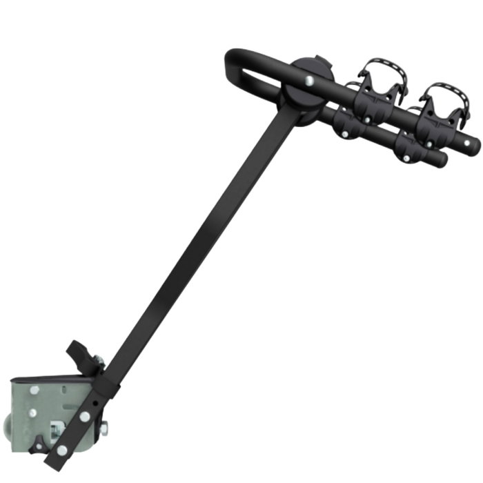 Suport 2 biciclete Peruzzo Arezzo 667/N cu prindere pe carligul de remorcare, Negru [5]
