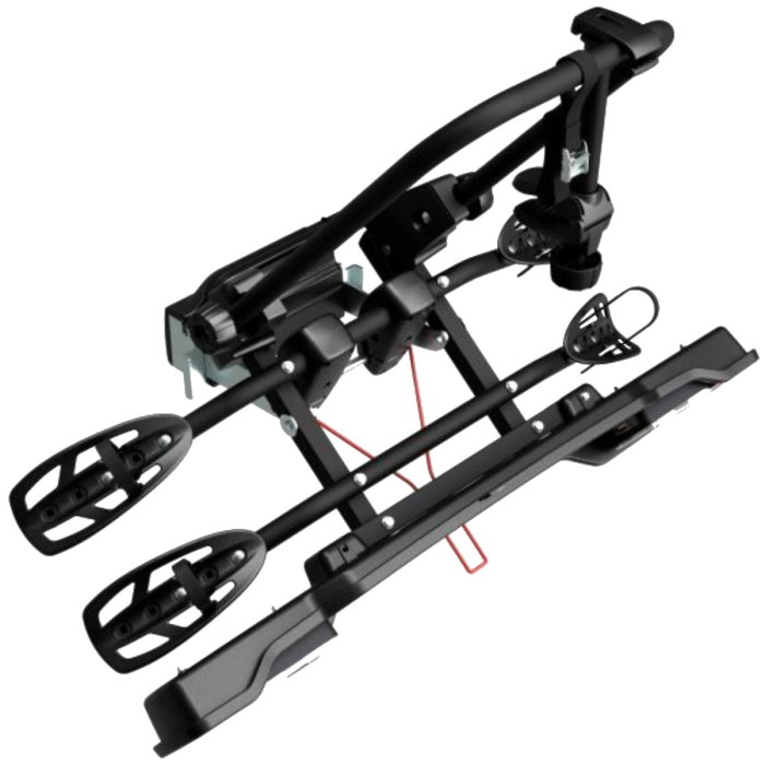 Suport 2 biciclete Peruzzo Parma 706N cu prindere pe carligul de remorcare, Negru Mat [3]