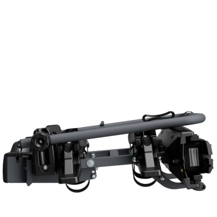 Suport 2 biciclete Peruzzo Pure Instinct 708W compatibil cu biciclete electrice cu prindere pe carligul de remorcare, Anthracite Grey [3]