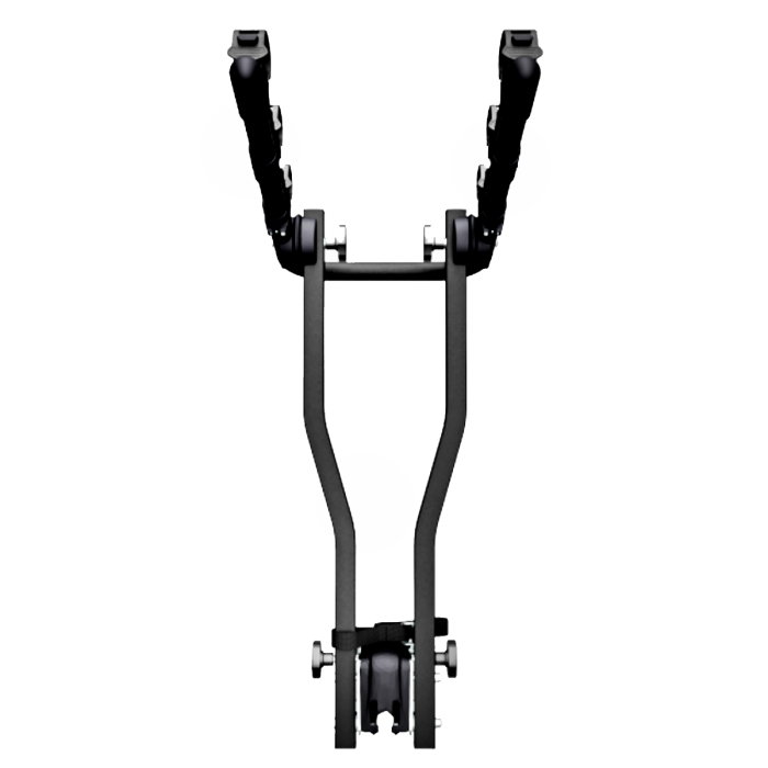Suport 3 biciclete Peruzzo Arezzo 667/3N cu prindere pe carligul de remorcare, Negru [5]