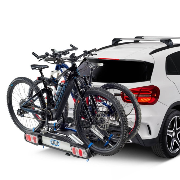 Suport biciclete Cruz Pivot eBike R3 940-509 cu prindere pe carligul de remorcare, pentru 2 biciclete electrice, 13 pini [2]