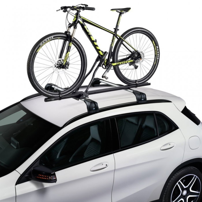 Suport biciclete Cruz Race Dark cu prindere pe bare transversale - Negru [2]