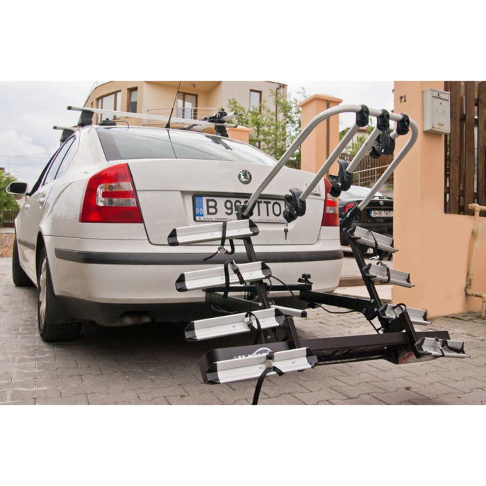 Suport biciclete Hakr Trip pentru 3 biciclete cu prindere pe carligul de remorcare [4]