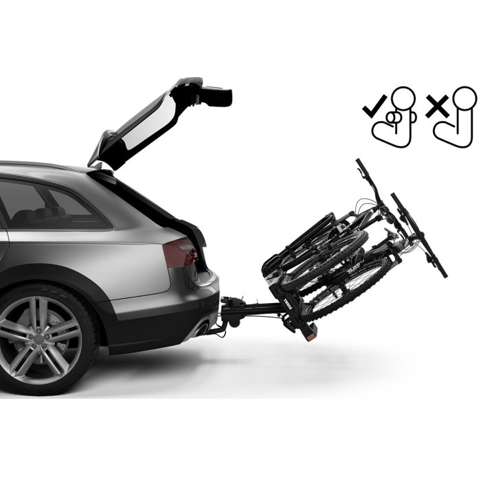 Suport biciclete Thule EasyFold XTF 2 cu prindere pe carligul de remorcare (13 pini) - pentru 2 biciclete [4]