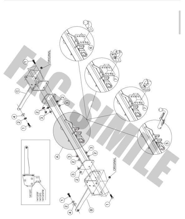 Cârlig remorcare flanșă Umbra Rimorchi VW Transporter T7 2024+ [3]