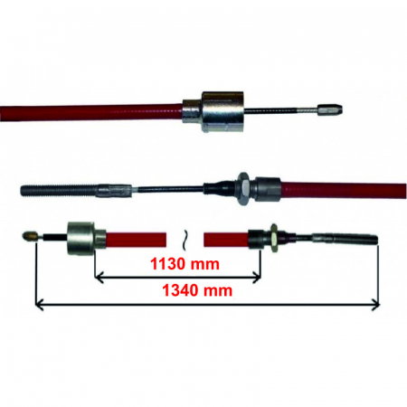 Cablu de frana ptr. remorca cu punte AL-KO 1130/1340 [1]