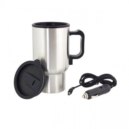 Cana termica cu alimentare 12v pentru masina din otel, volum 400ml [0]