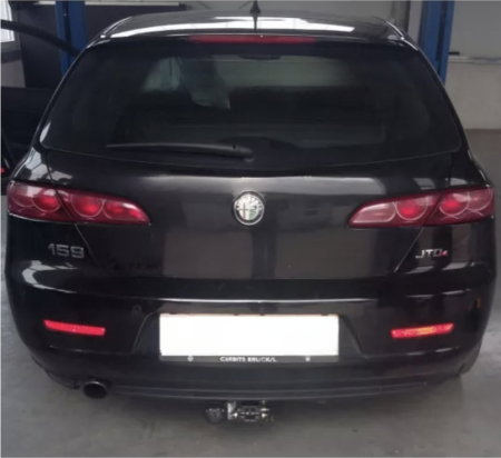 Cârlig de remorcare detașabil orizontal Alfa Romeo 159 (2006 - prezent) Auto-Hak AL 38A - karmaster.ro [1]