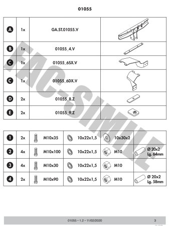 Cârlig de remorcare Umbra Rimorchi Alfa Romeo 159 Sedan (2005 - 2011) 01055/F - karmaster.ro [3]