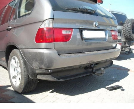 BMW X5 E53 2000 - 2006 carlig de remorcare vertical cu cheie marca Autohak [4]