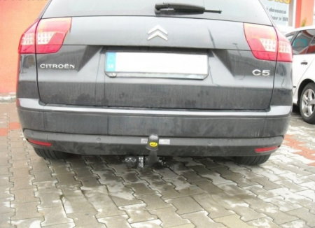 Citroen C5 combi dupa 2008 carlig de remorcare demontabil automat cu maneta marca Autohak [4]