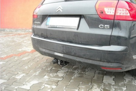 Citroen C5 combi dupa 2008 carlig de remorcare demontabil automat cu maneta marca Autohak [8]