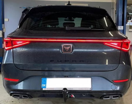 Carlig remorcare Cupra Leon combi 2020 - prezent demontabil automat vertical, marca Bosal / Oris [1]