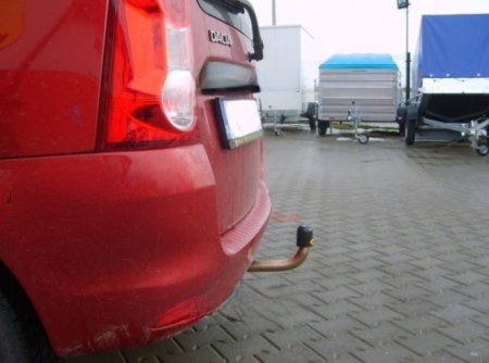 Dacia Logan MCV dupa 2007 - 2012 carlig de remorcare demontabil automat cu maneta marca Autohak [7]