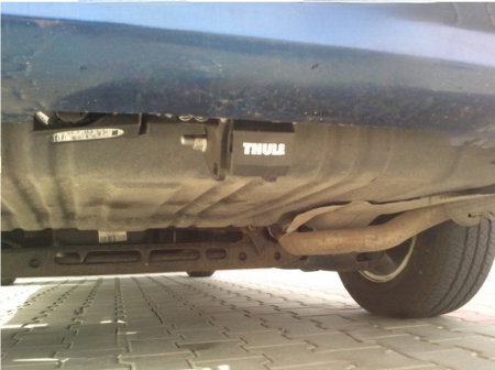 Dodge Grand Caravan dupa 2010 carlig de remorcare demontabil automat vertical marca Thule [5]