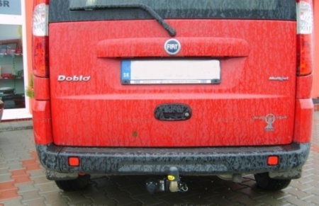Fiat Doblo 2001 - 2009 carlig de remorcare demontabil automat cu maneta [2]