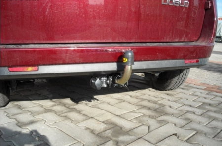 Fiat Doblo 2010-2022 carlig de remorcare demontabil automat cu maneta [1]