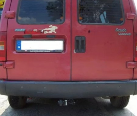 Fiat Scudo 1994 - 2006 carlig de remorcare demontabil automat cu maneta [6]